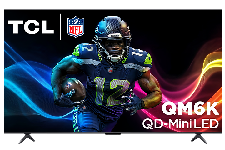 TCL 85'' QM6K Series QD-Mini LED QLED 4K UHD Smart TV with Google