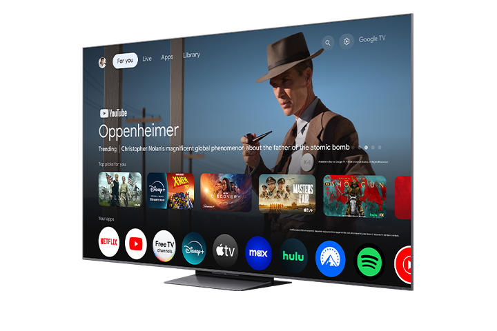 TCL 65" QM8K Series QD-Mini LED QLED 4K UHD Smart TV with Google TV – 65QM8K