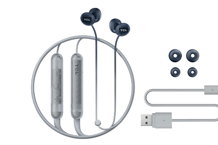 TCL Phantom Black Wireless In-ear Bluetooth Headphones with Mic - SOCL300BTBK