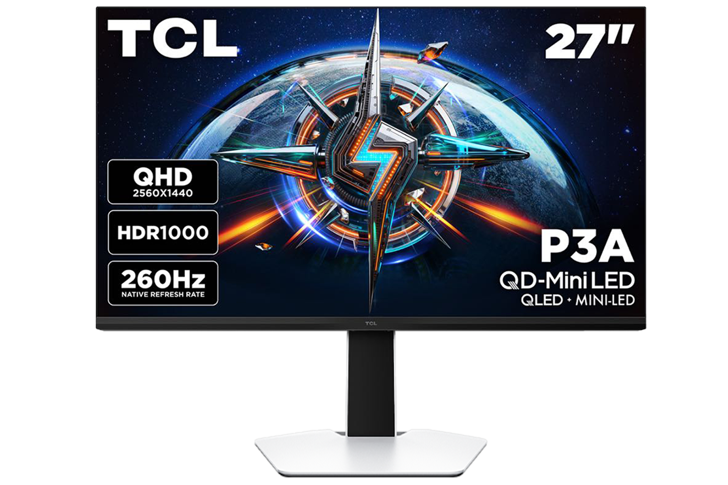 ディスプレイ・モニター 27インチ 2K QHD ディスプレイ 260Hz