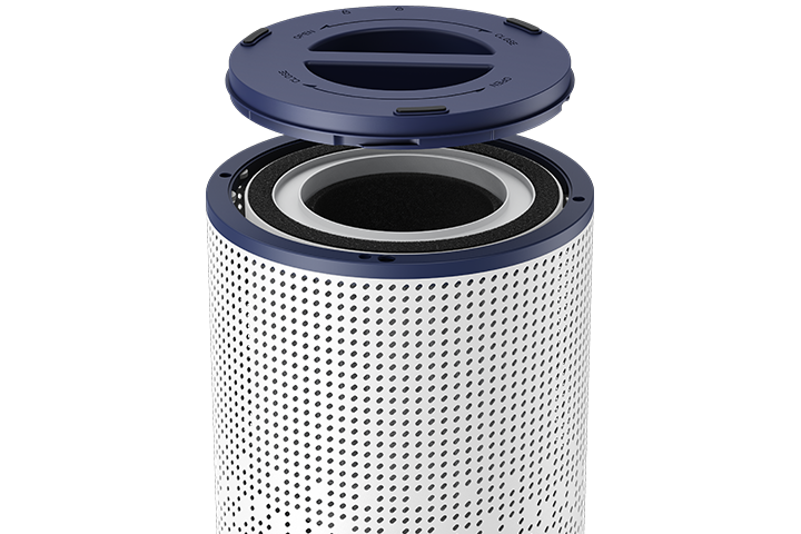 TCL Breeva A1 Air Purifier with 3-Stage Filtration System - A114W