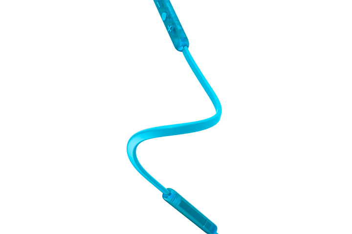 TCL Ocean Blue Wireless In-ear Bluetooth Headphones with Mic - SOCL200BTBL