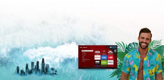 HOLLYWOOD GETAWAY, EXCLUSIVE VIEWING PARTY AND 55" C-SERIES TCL ROKU TV SWEEPSTAKES!