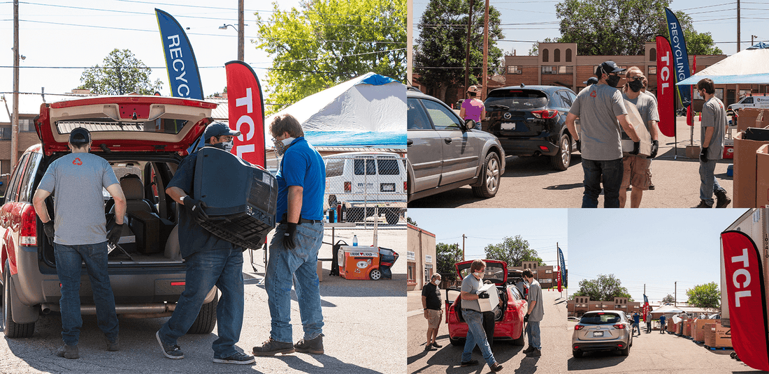 TCL Sponsors First-of-its-kind Recycling Event Collecting 12 Tons in Under Four Hours