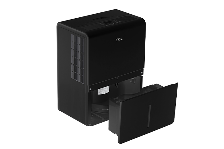 TCL 50 Pint Smart Dehumidifier with Pump, Black - W50D9P2-B
