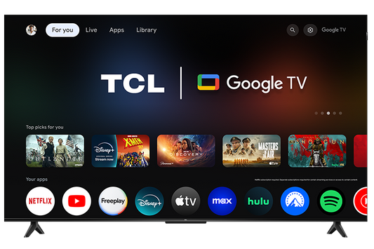 TCL 65" Q Class 4K UHD HDR QLED Smart TV with Google TV - 65Q51K