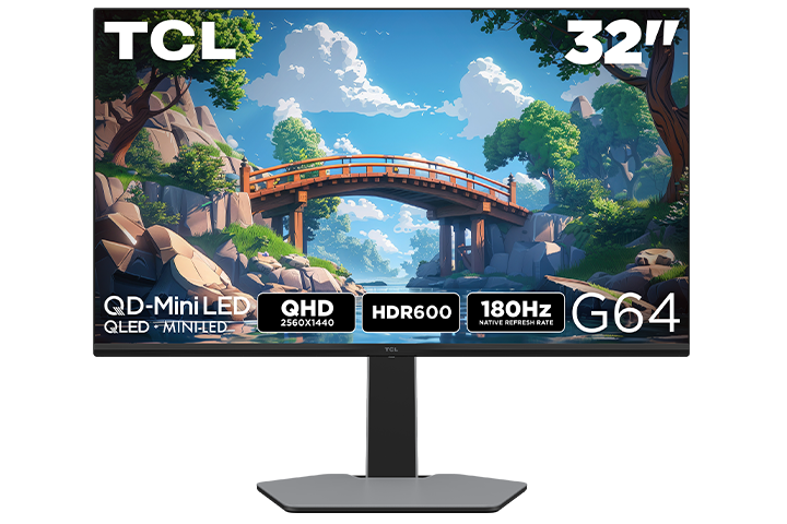 TCL 32G64 QD-Mini LED Monitor | TCL USA – TCL North America TCL 32G64 QD-Mini LED Monitor | TCL USA – TCL North America