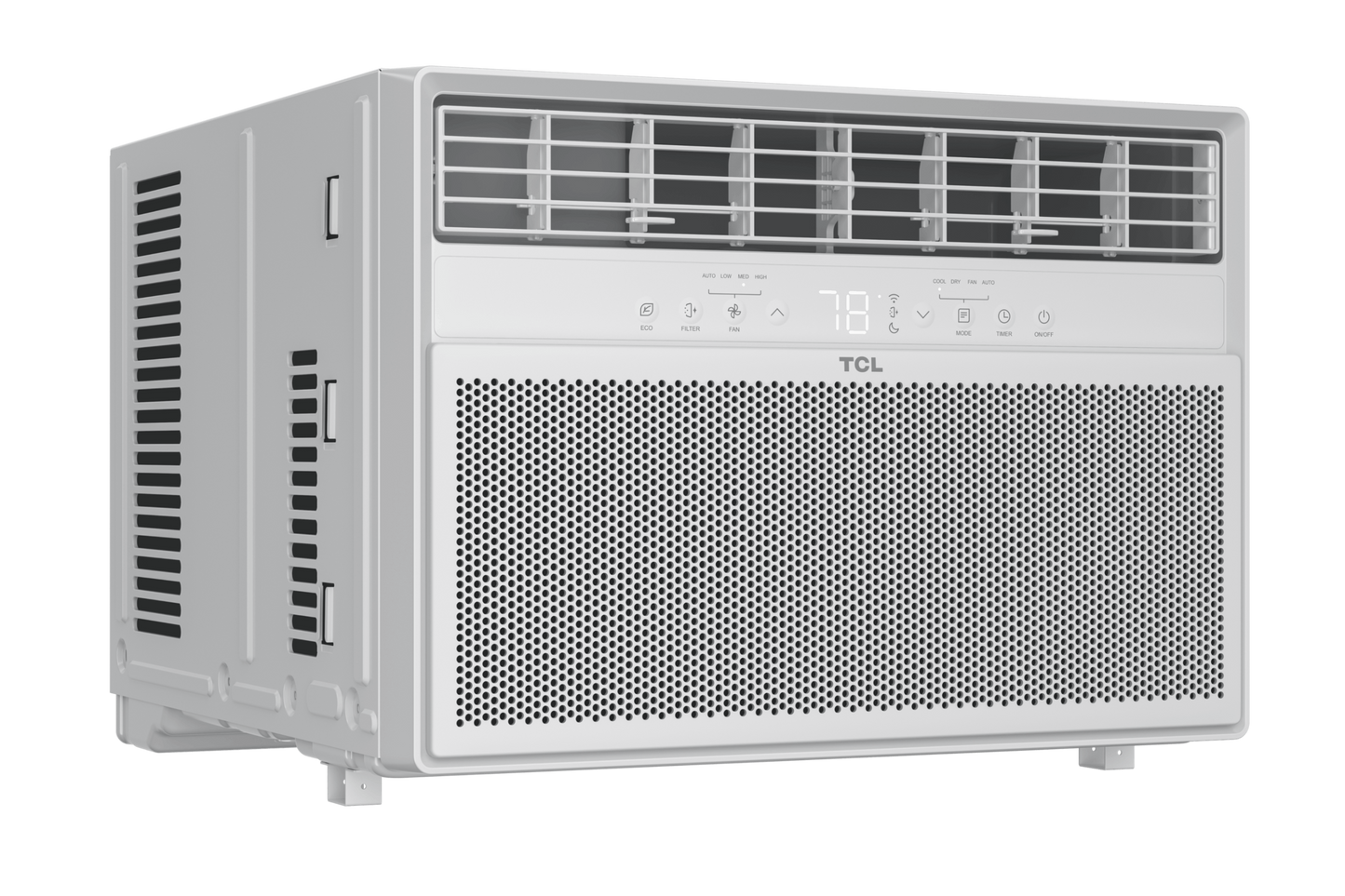 6,000 BTU High-Efficiency Window AC - White