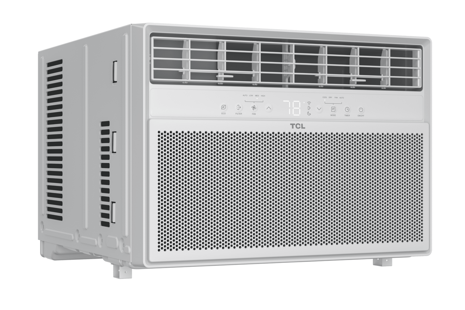6,000 BTU High-Efficiency Window AC - White