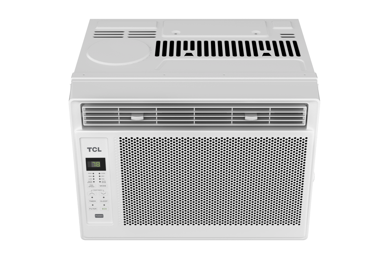 5,000 BTU High-Efficiency Window AC - White 