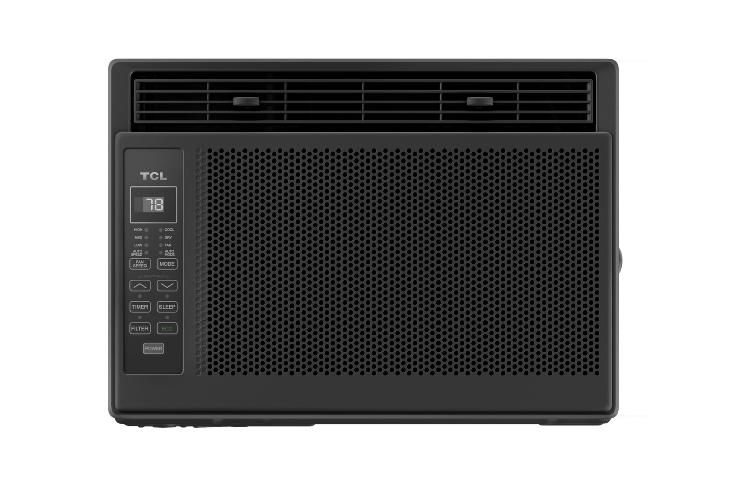 5,000 BTU High-Efficiency Window AC - Black