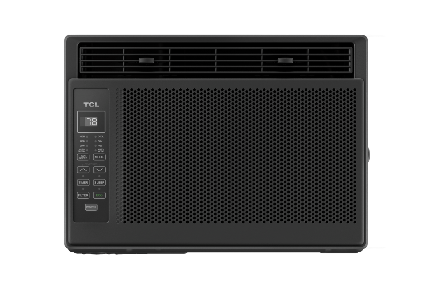 5,000 BTU High-Efficiency Window AC - Black