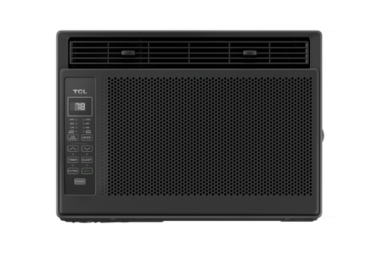 5,000 BTU High-Efficiency Window AC - Black
