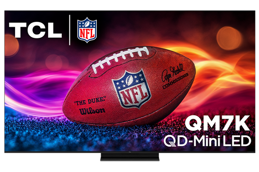 TCL 55’’ QM7K Series QD-Mini LED QLED 4K UHD Smart TV with Google TV – 55QM7K