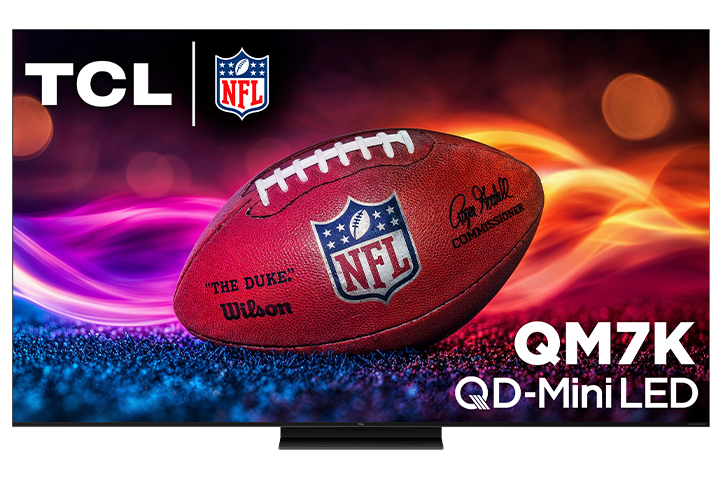TCL 65" QM7K Series QD-Mini LED QLED 4K UHD Smart TV with Google TV – 65QM7K