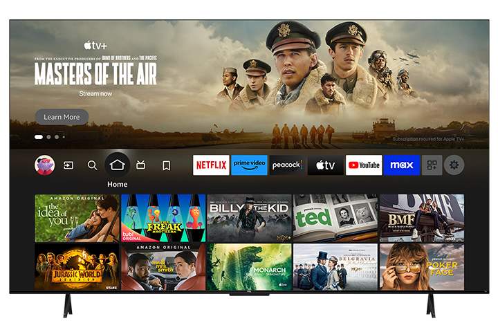 TCL 75" Q Class 4K UHD HDR QLED Smart TV with Fire TV – 75Q550F