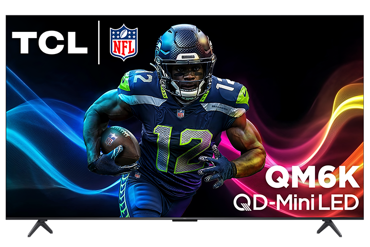 TCL 55’’ QM6K Series QD-Mini LED QLED 4K UHD Smart TV with Google TV – 55QM6K