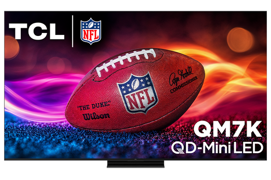 TCL 85" QM7K Series QD-Mini LED QLED 4K UHD Smart TV with Google TV – 85QM7K
