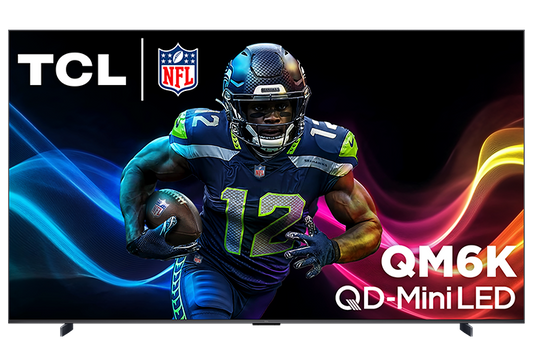 TCL 98’’ QM6K Series QD-Mini LED QLED 4K UHD Smart TV with Google TV – 98QM6K