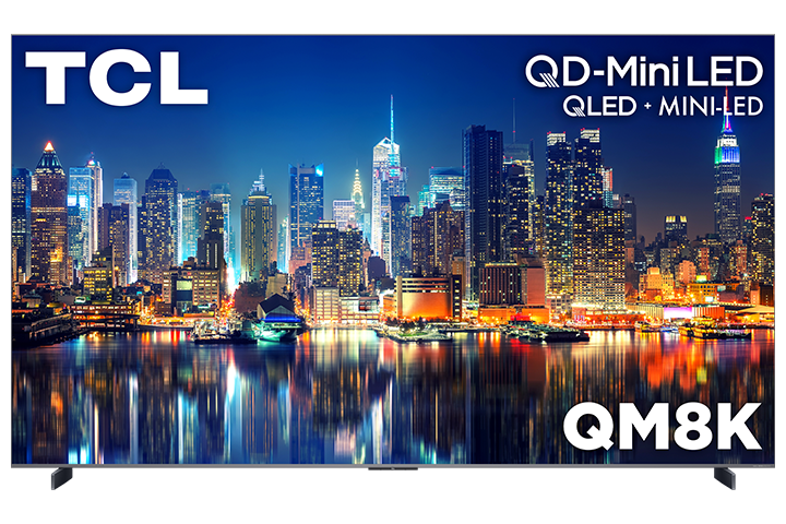 TCL 98" QM8K Series QD-Mini LED QLED 4K UHD Smart TV with Google TV – 98QM8K