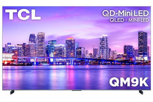 TCL 98" QM9K Series QD-Mini LED QLED 4K UHD Smart TV with Google TV – 98QM9K