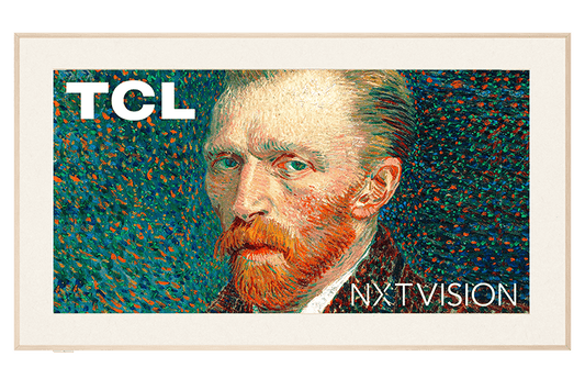 TCL 55" Class NXTVISION 4K QLED Smart TV with Google TV and Flush Wall Mount – 55A300W