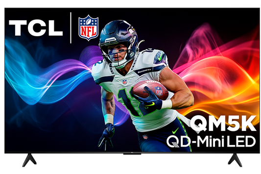 TCL 50’’ QM5K Series QD-Mini LED QLED 4K UHD Smart TV with Google TV – 50QM5K