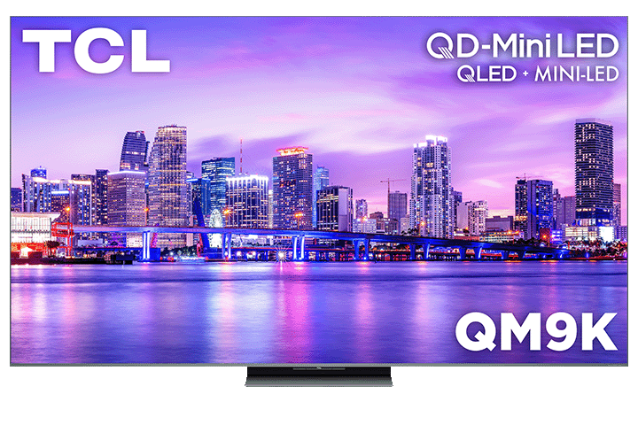 TCL 65" QM9K Series QD-Mini LED QLED 4K UHD Smart TV with Google TV – 65QM9K
