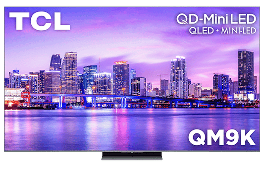 TCL 65" QM9K Series QD-Mini LED QLED 4K UHD Smart TV with Google TV – 65QM9K