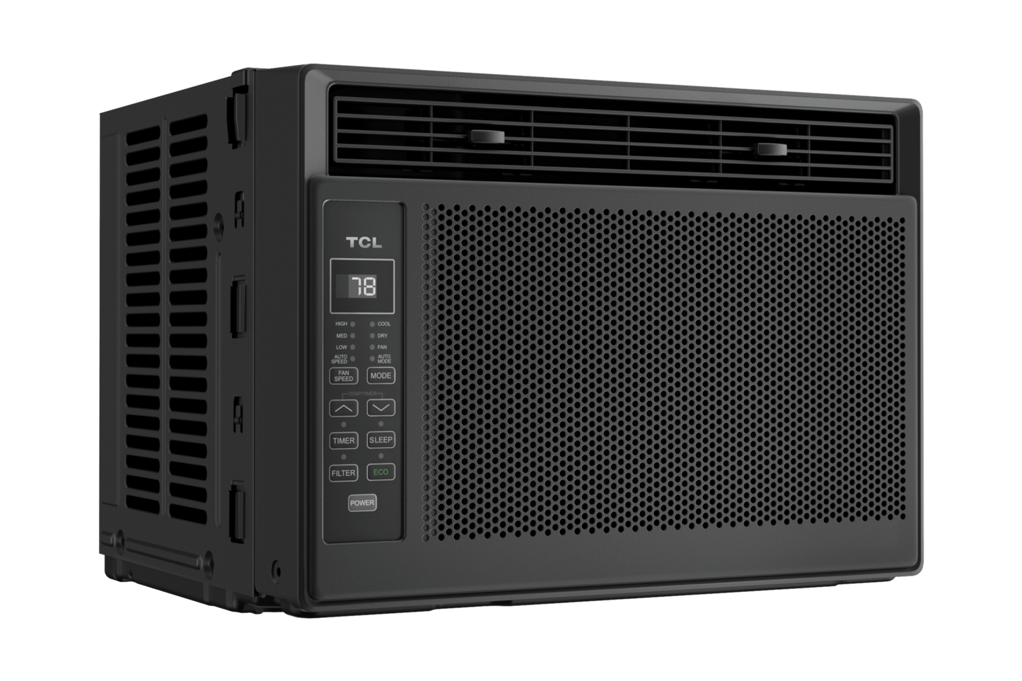 5,000 BTU High-Efficiency Window AC - Black 