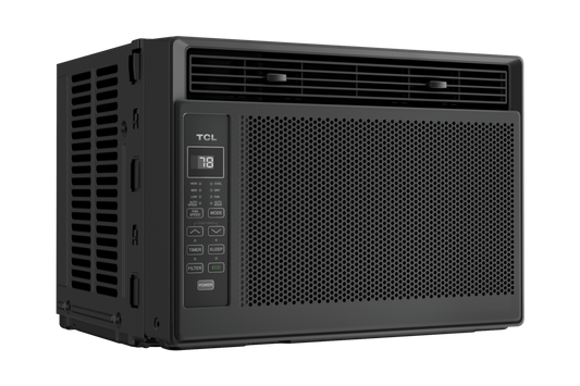5,000 BTU High-Efficiency Window AC - Black 
