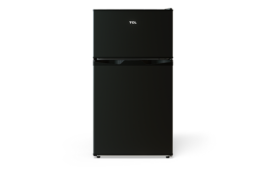 TCL 3.1 Cu.Ft Two Door Mini Refrigerator Black - TRM31D4AB