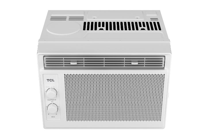 5,000 BTU High-Efficiency Mechanical Window AC - White
