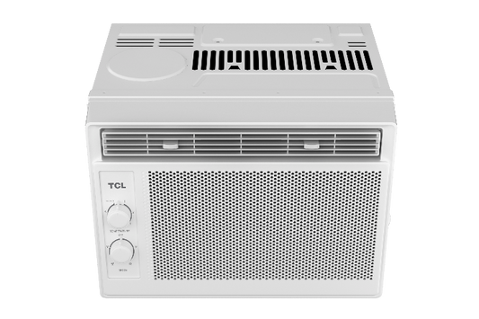 5,000 BTU High-Efficiency Mechanical Window AC - White