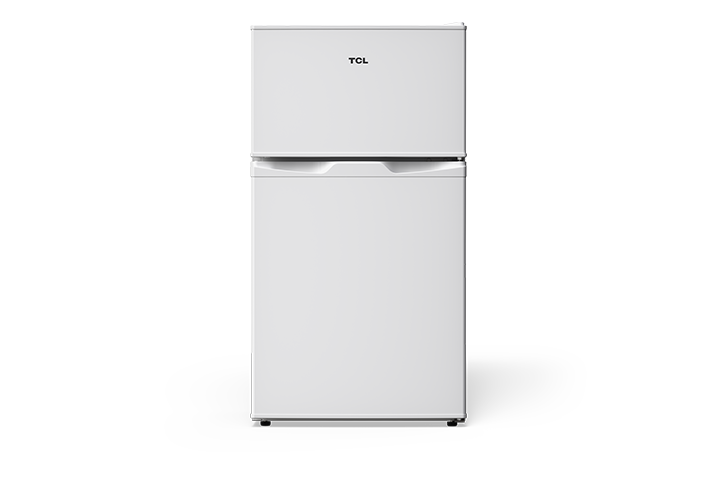 TCL 3.1 Cu.Ft Two Door Mini Refrigerator White - TRM31D4AW