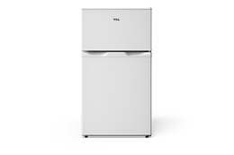TCL 3.1 Cu.Ft Two Door Mini Refrigerator White - TRM31D4AW