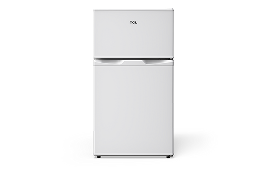 TCL 3.1 Cu.Ft Two Door Mini Refrigerator White - TRM31D4AW