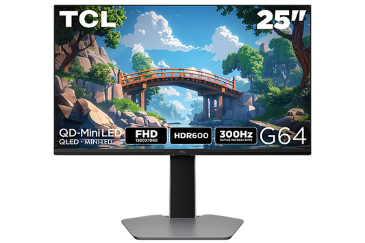 TCL 25G64 QD-Mini LED Monitor