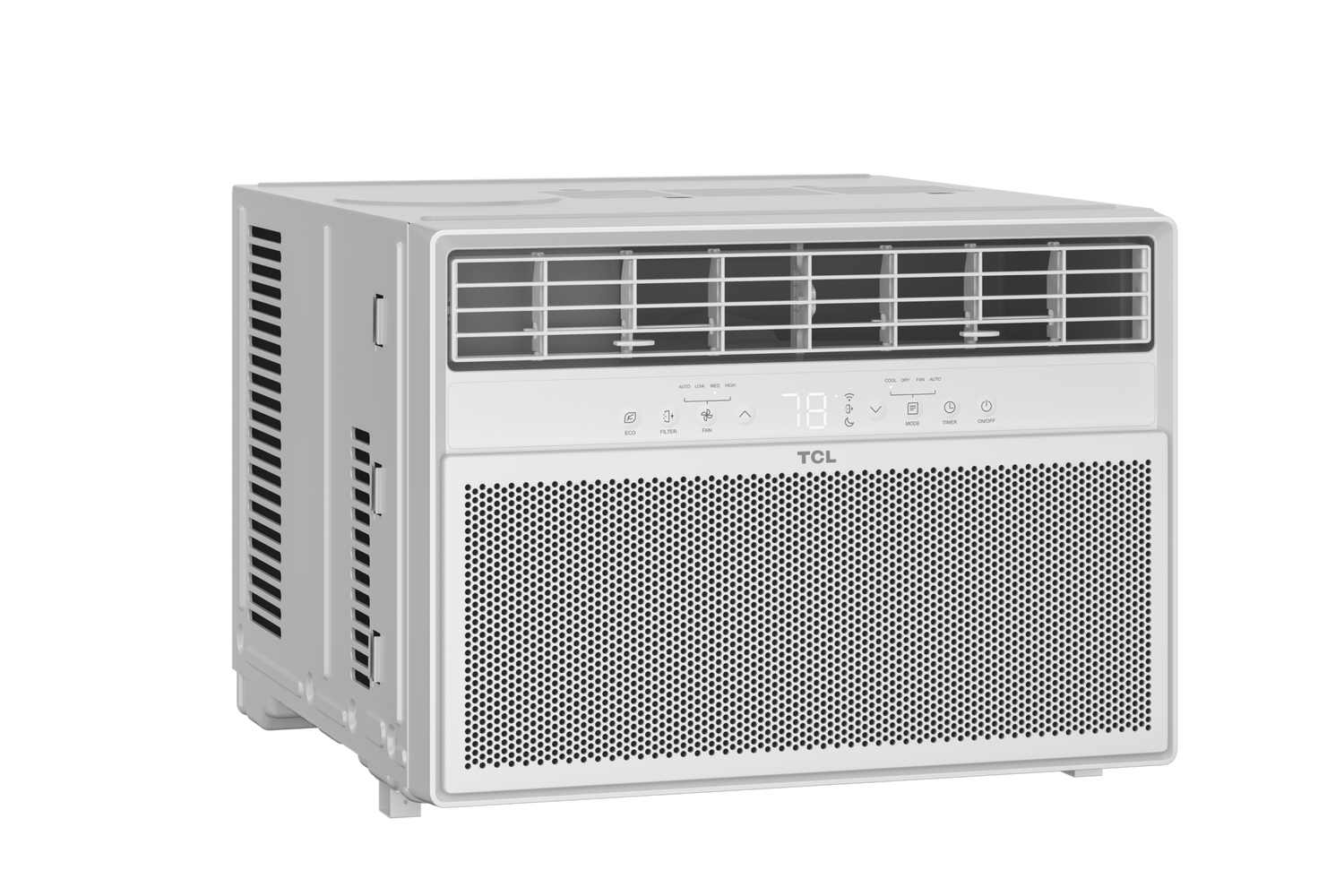 6,000 BTU High-Efficiency Window AC - White 