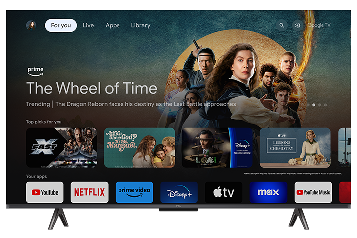 TCL 43" Q Class 4K UHD HDR QLED Smart TV - Thumbnail 2