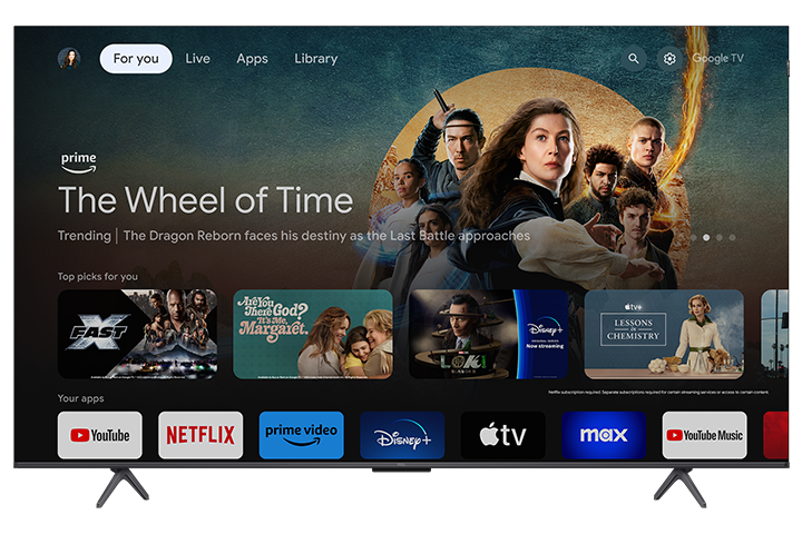 TCL 55" Q Class 4K UHD HDR QLED Smart TV with Google TV – 55Q671G