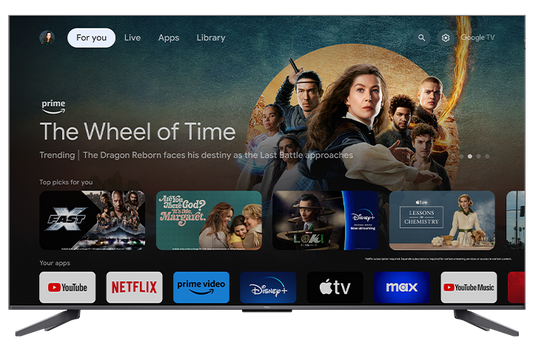 TCL 65" Q Class 4K UHD HDR QLED Smart TV with Google TV – 65Q681G