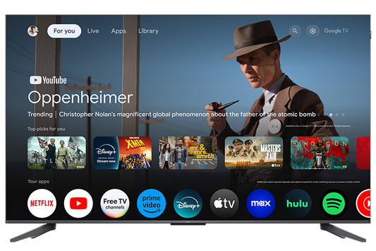 TCL 75" Q Class 4K UHD HDR QLED Smart TV with Google TV – 75Q691G