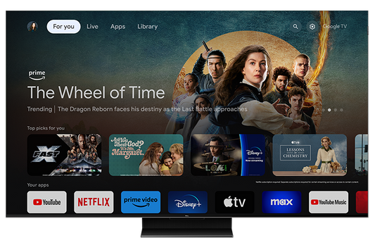 TCL 75" Q Class 4K UHD HDR QD-Mini LED Smart TV with Google TV – 75QM751G