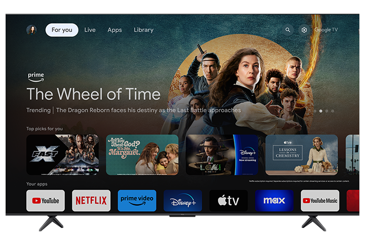 TCL 85" Q Class 4K UHD HDR QLED Smart TV with Google TV – 85Q651G