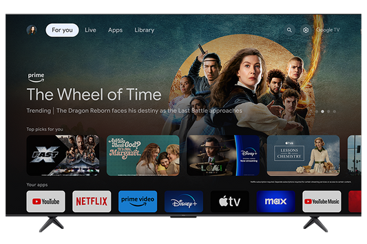 TCL 85" Q Class 4K UHD HDR QLED Smart TV with Google TV – 85Q651G