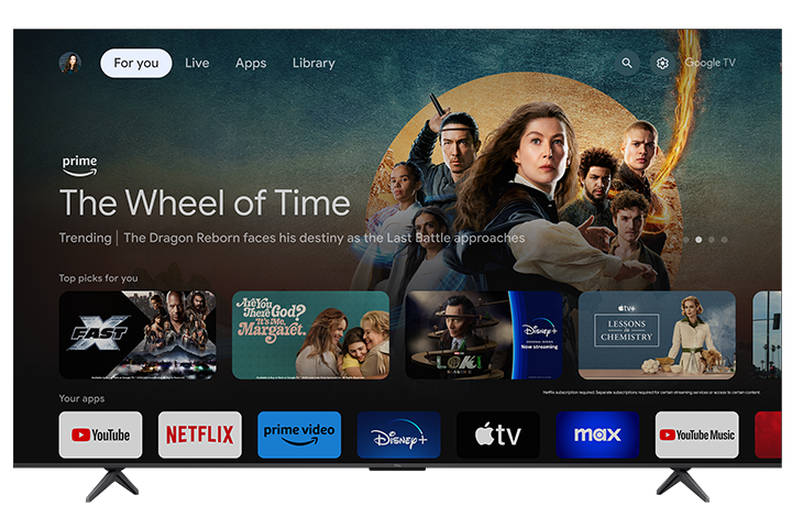 TCL 85" Q Class 4K UHD HDR QLED Smart TV with Google TV – 85Q681G