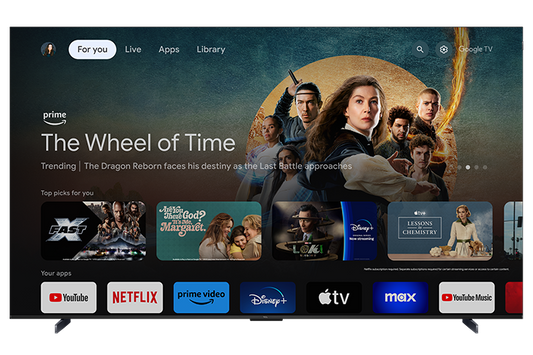 TCL 98" Q Class 4K UHD HDR QLED Smart TV with Google TV – 98Q651G