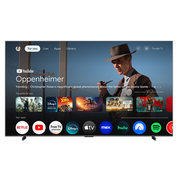 TCL television on-screen interface view