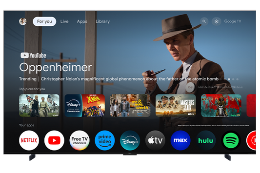 TCL 98" QM7K Series QD-Mini LED QLED 4K UHD Smart TV with Google TV – 98QM7K